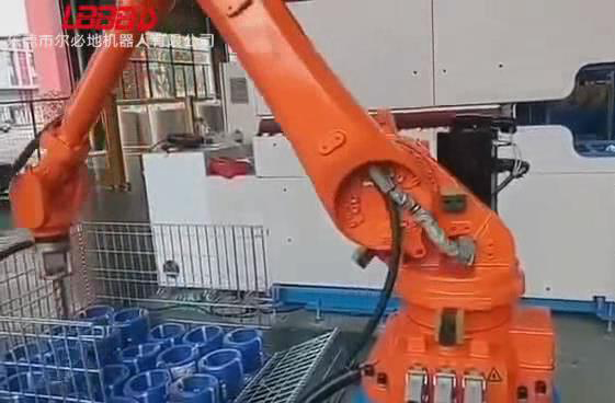 电缆线搬运码垛机器人应用案例视频
